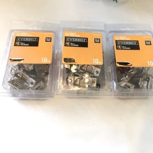 Cabinet Hinges 30 pieces